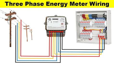 how to install a new electrical meter box|electric meter connection diagram.